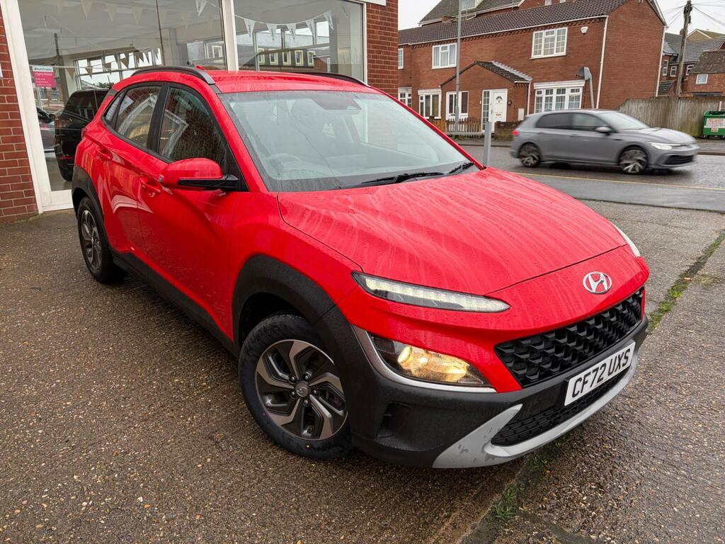 Hyundai Kona 1.6 H-gdi Se Connect Dct Euro 6 Ss Red