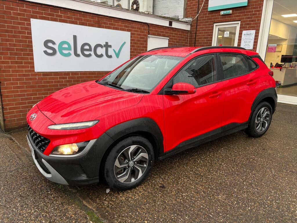 Hyundai Kona 1.6 H-gdi Se Connect Dct Euro 6 Ss CF72UXS Red #3