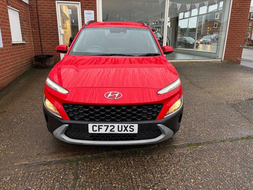Hyundai Kona 1.6 H-gdi Se Connect Dct Euro 6 Ss CF72UXS Red #2