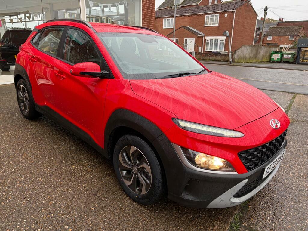 Hyundai Kona 1.6 H-gdi Se Connect Dct Euro 6 Ss CF72UXS Red #5