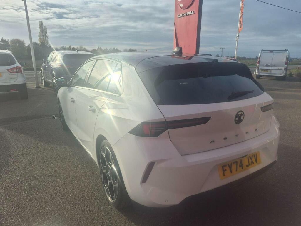Vauxhall Astra 1.2 Turbo Ultimate Euro 6 S S FY74JXV White #4