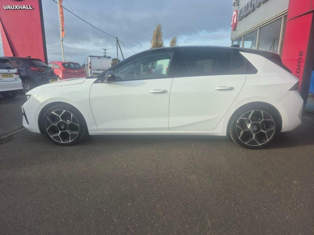Vauxhall Astra 1.2 Turbo Ultimate Euro 6 S S FY74JXV White #6