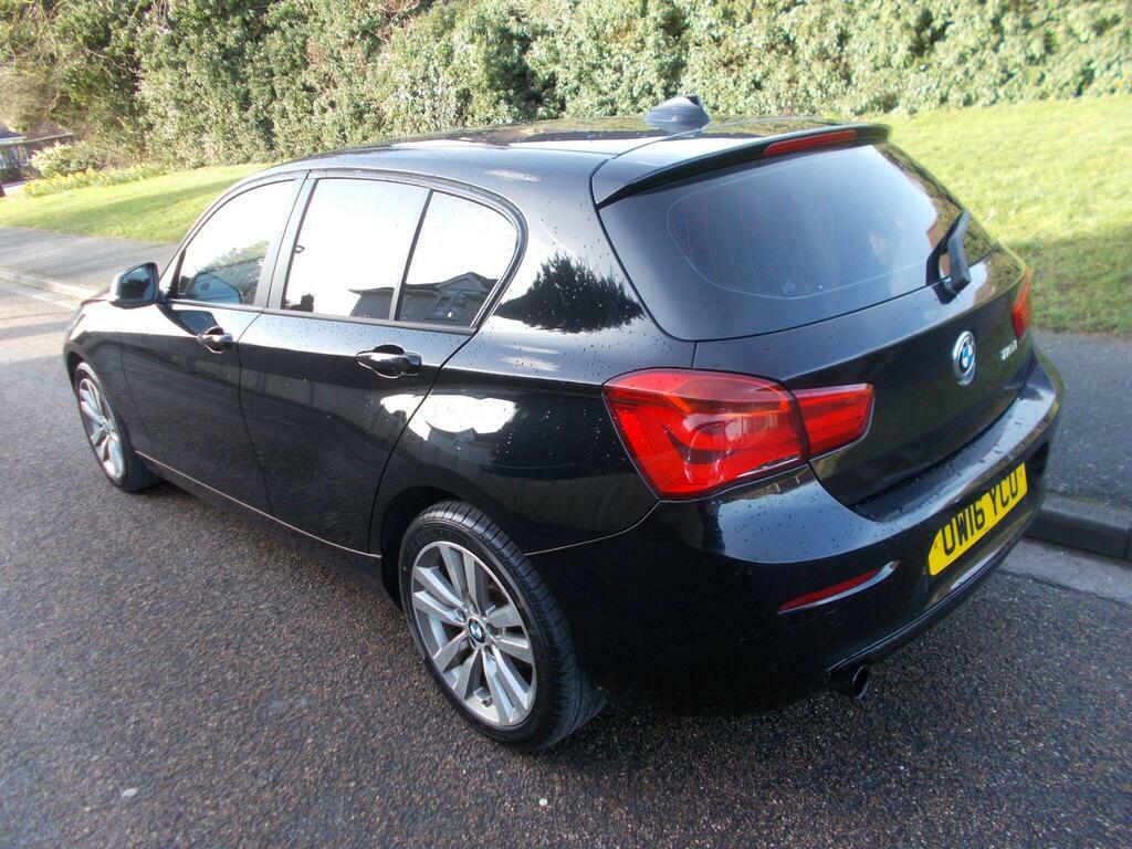BMW 1 Series 2.0 118D Sport Euro 6 S S OW16YCU Black #6