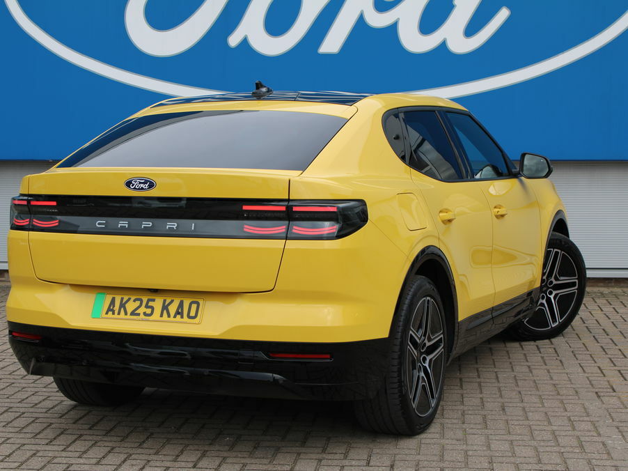 Ford Capri 250Kw Premium 79Kwh Awd AK25KAO Yellow #6