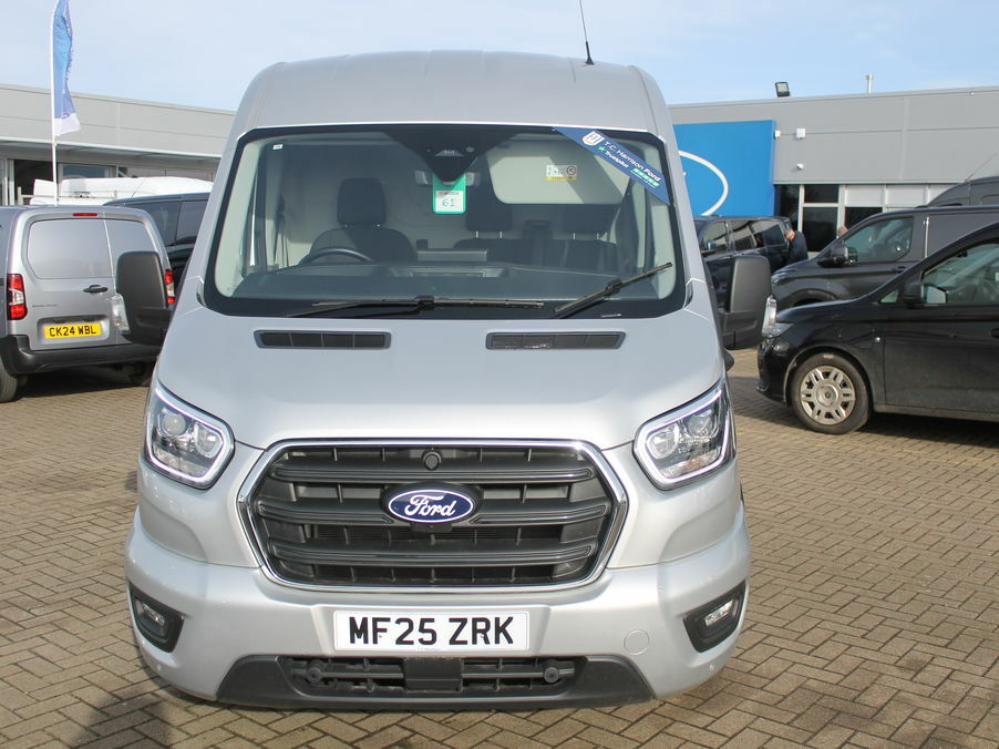 Ford Transit Custom 2.0 Ecoblue 130Ps H2 Limited Van 8S Nav MF25ZRK Silver #2