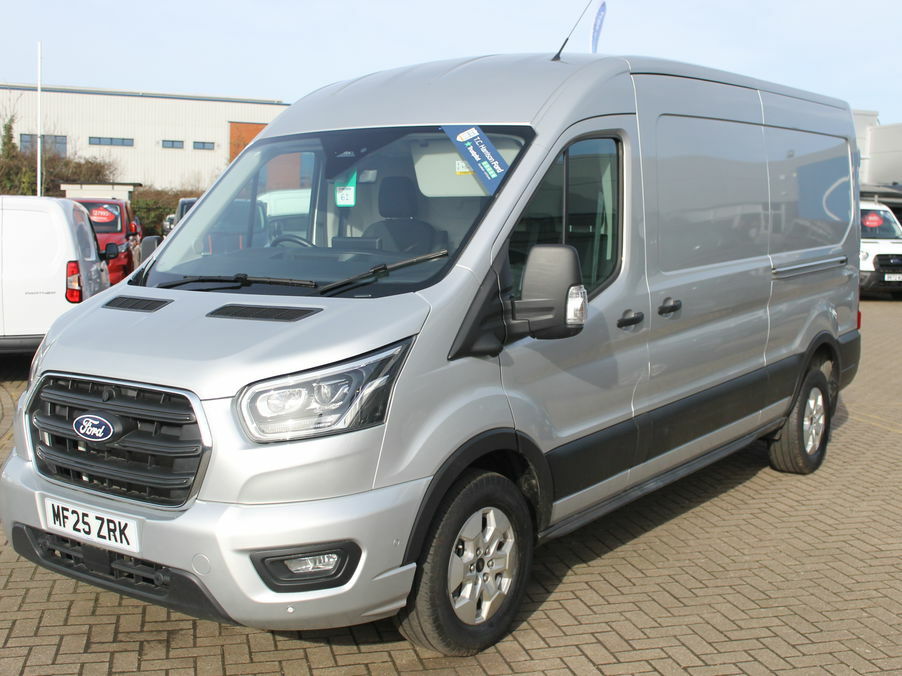 Ford Transit Custom 2.0 Ecoblue 130Ps H2 Limited Van 8S Nav MF25ZRK Silver #3
