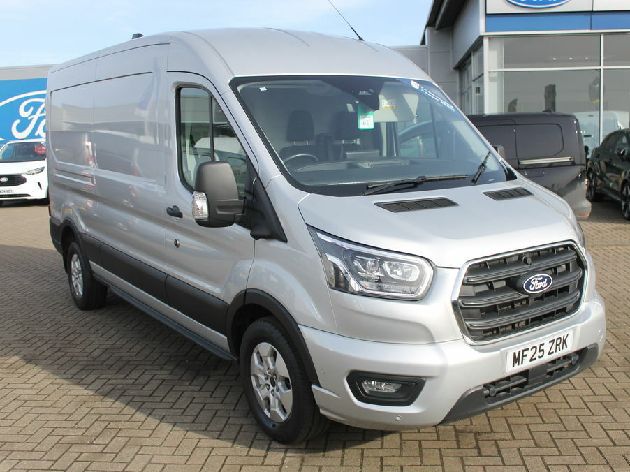 Ford Transit Custom 2.0 Ecoblue 130Ps H2 Limited Van 8S Nav Silver