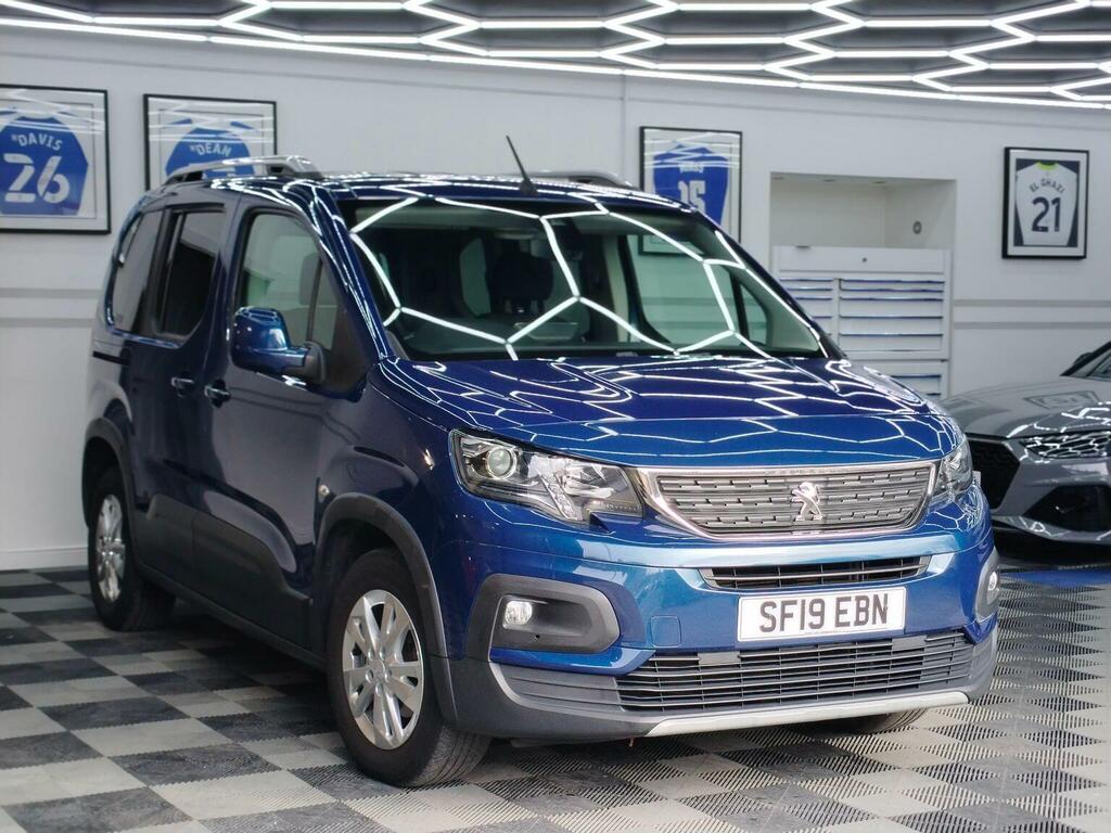 Peugeot Rifter Mpv 1.5 Bluehdi Allure Standard Mpv Euro 6 20 Blue