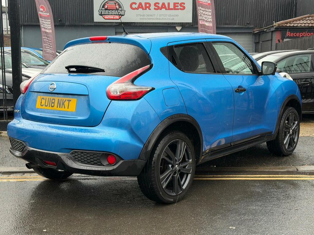 Nissan Juke 1.2 Dig-t Tekna Euro 6 Ss 201818 CU18NKT Blue #6