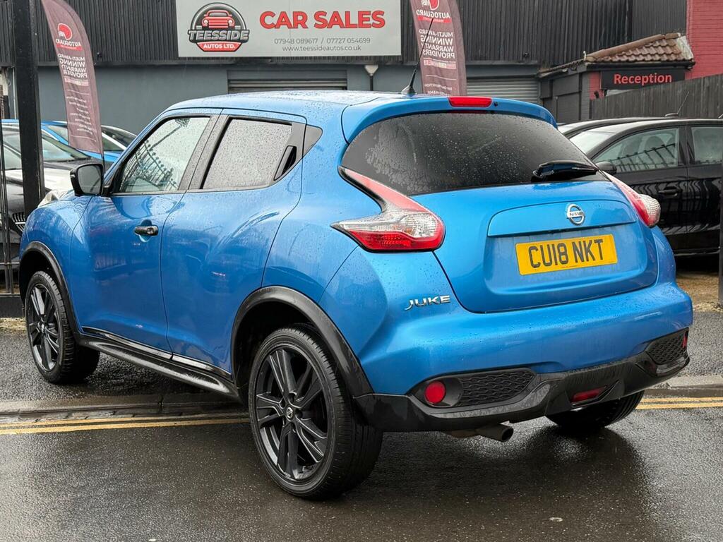 Nissan Juke 1.2 Dig-t Tekna Euro 6 Ss 201818 CU18NKT Blue #2