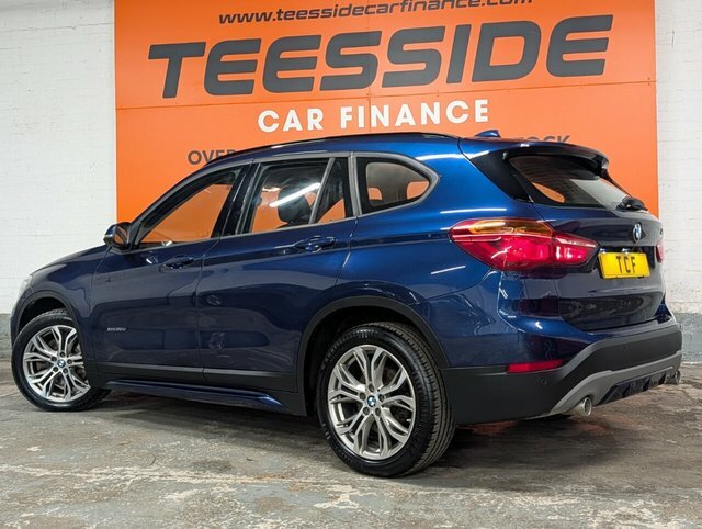 BMW X1 20D Sport Suv SJ18WCV Blue #4