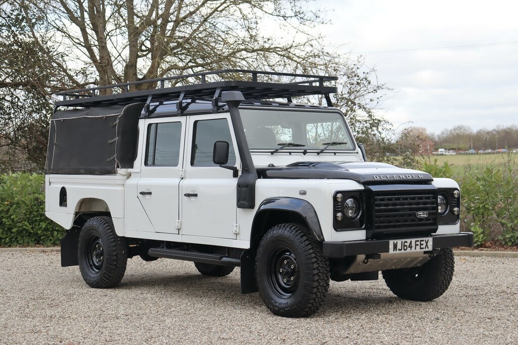 Land Rover Defender 130 Td High Capacity Pick Up Dcb Green #1