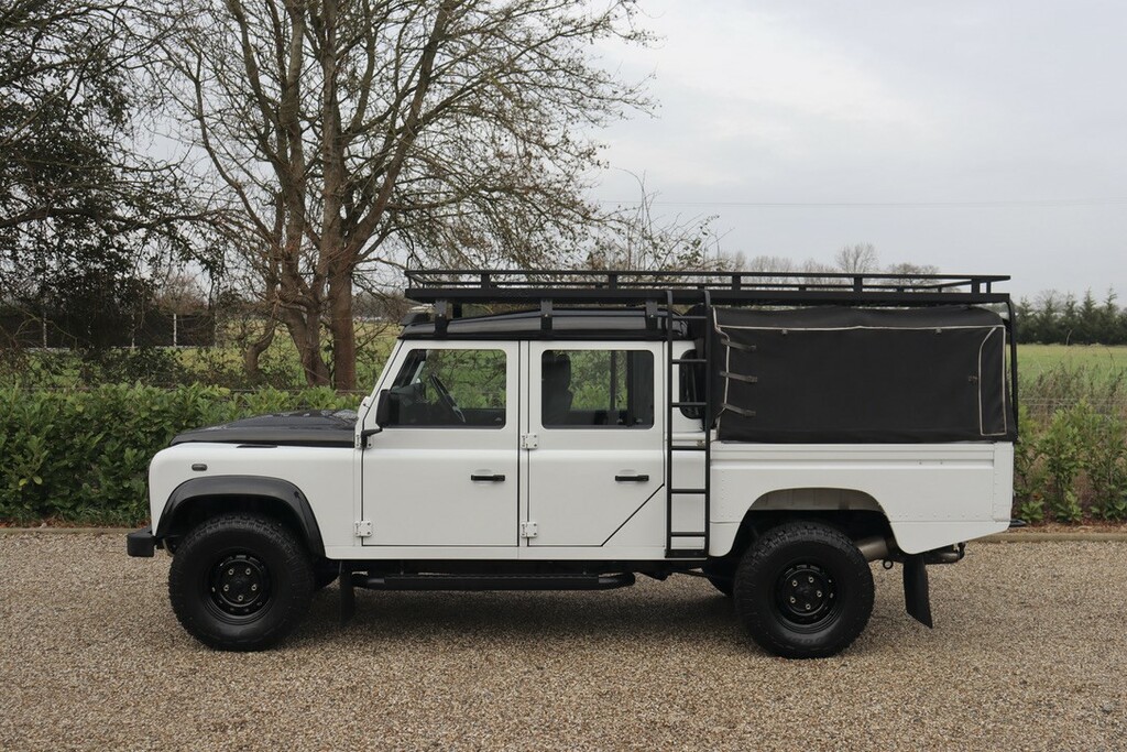 Land Rover Defender 130 Td High Capacity Pick Up Dcb Green #4