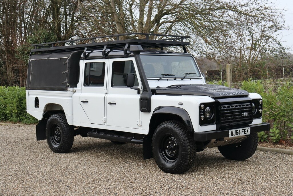 Land Rover Defender 130 Td High Capacity Pick Up Dcb Green #12