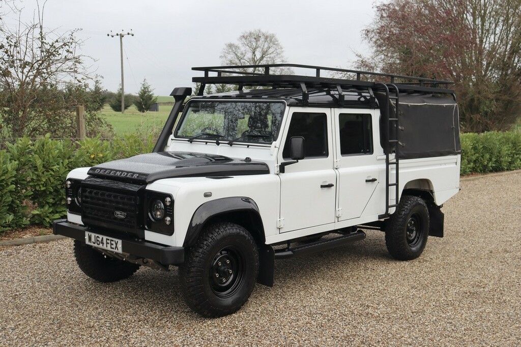 Land Rover Defender 130 Td High Capacity Pick Up Dcb Green #21