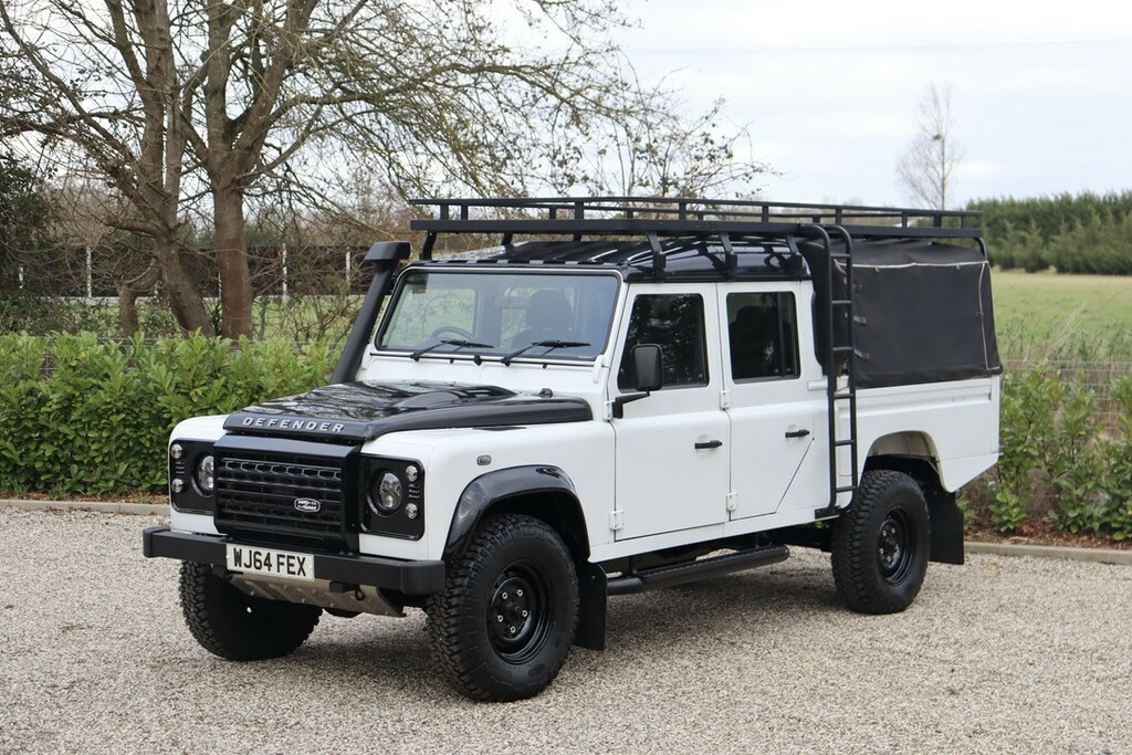 Land Rover Defender 130 Td High Capacity Pick Up Dcb Green #2