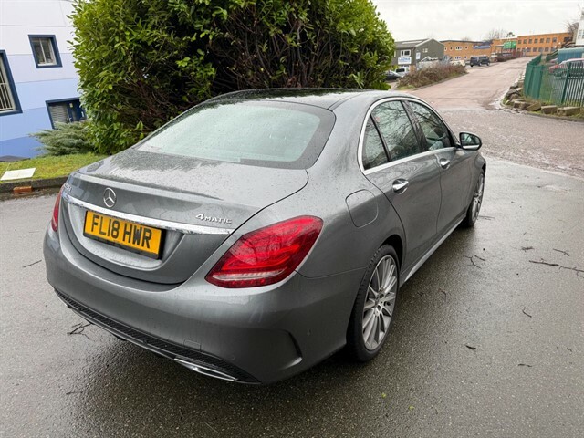 Mercedes-Benz C Class 2.1 D Amg Line Premium Plus G-tronic 4Matic Eur FL18HWR Grey #6