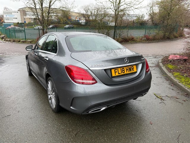 Mercedes-Benz C Class 2.1 D Amg Line Premium Plus G-tronic 4Matic Eur FL18HWR Grey #5