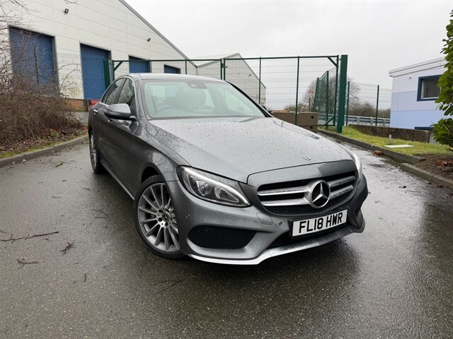 Mercedes-Benz C Class 2.1 D Amg Line Premium Plus G-tronic 4Matic Eur FL18HWR Grey #3