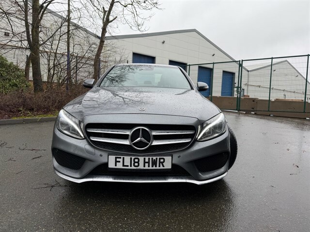 Mercedes-Benz C Class 2.1 D Amg Line Premium Plus G-tronic 4Matic Eur FL18HWR Grey #2