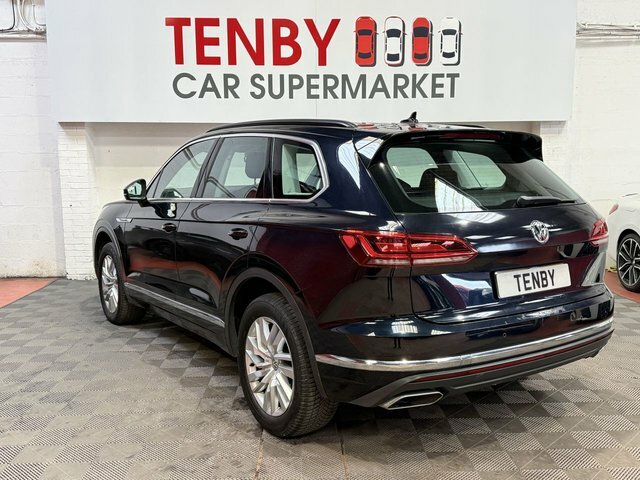 Volkswagen Touareg Automatic LJ03YWJ Blue #6