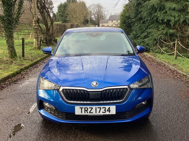 Skoda Scala 1.0 Tsi Se Hatchback Euro 6 S S TRZ1734 Blue #2