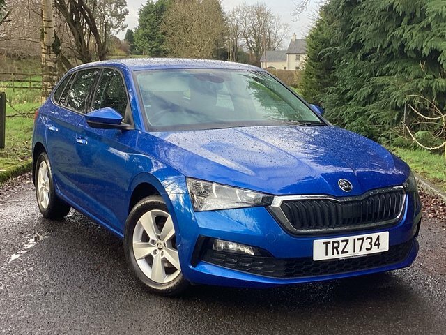 Skoda Scala 1.0 Tsi Se Hatchback Euro 6 S S TRZ1734 Blue #5