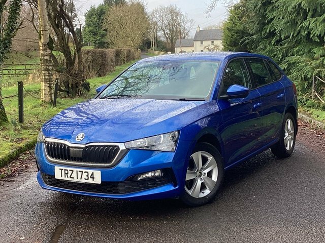 Skoda Scala 1.0 Tsi Se Hatchback Euro 6 S S Blue