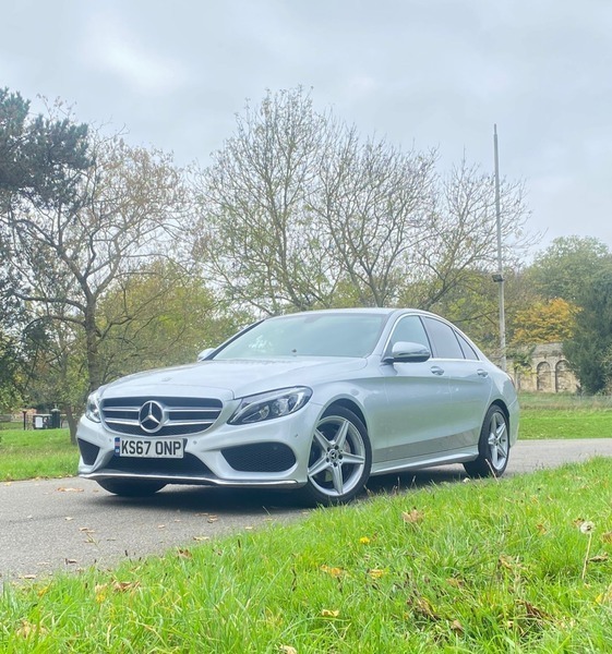 Mercedes-Benz C Class C 220 D Amg KS67ONP Silver #4
