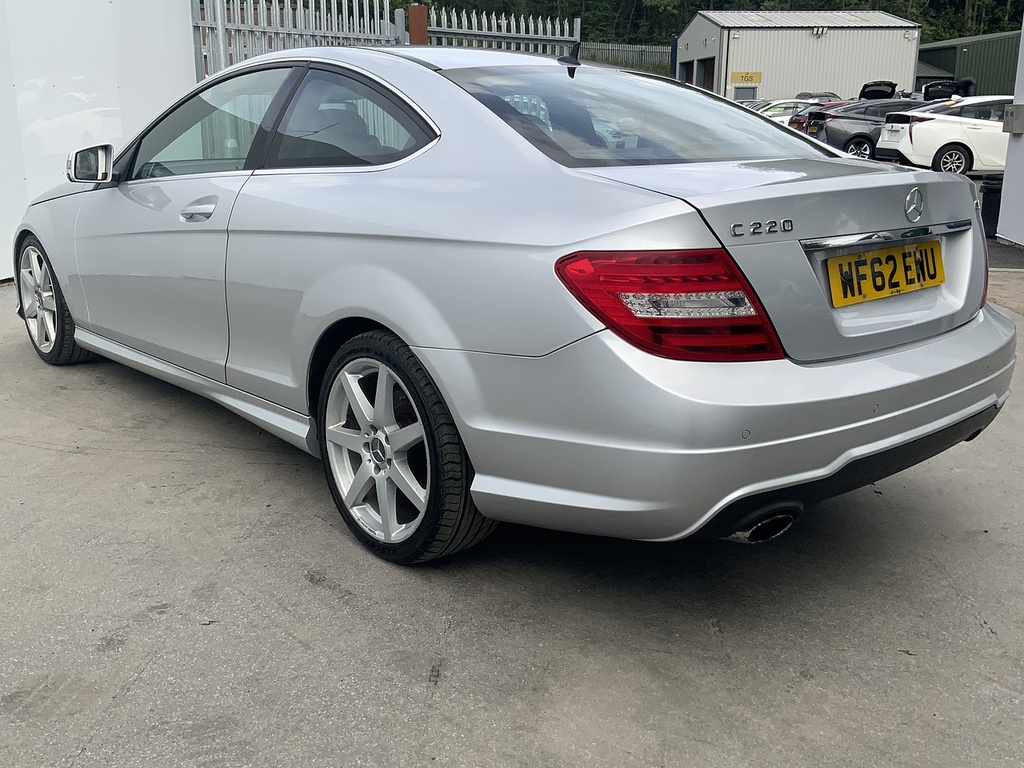 Mercedes-Benz C Class C220 Cdi Blueefficiency Amg Sport WF62EWU Silver #5