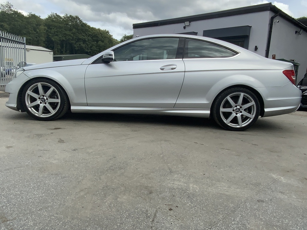 Mercedes-Benz C Class C220 Cdi Blueefficiency Amg Sport WF62EWU Silver #6