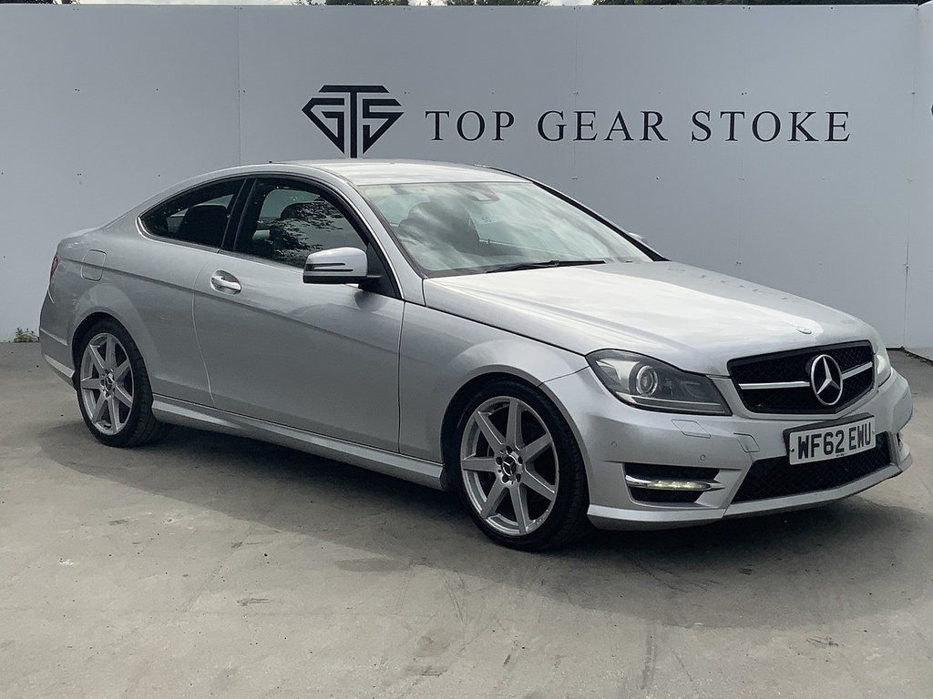 Mercedes-Benz C Class C220 Cdi Blueefficiency Amg Sport Silver