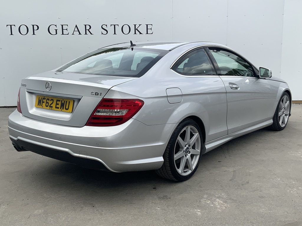 Mercedes-Benz C Class C220 Cdi Blueefficiency Amg Sport WF62EWU Silver #3