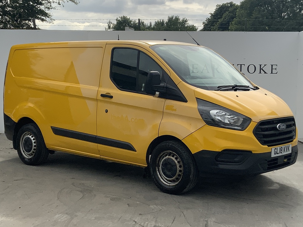 Ford Transit Custom 340 Ecoblue Yellow