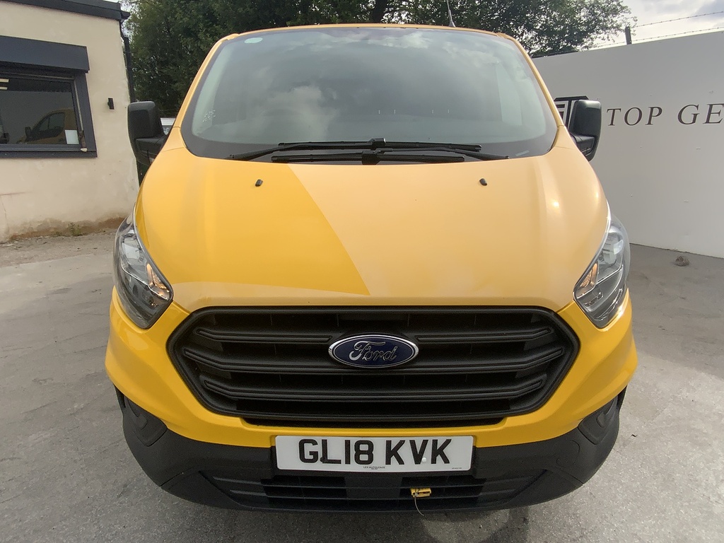 Ford Transit Custom 340 Ecoblue GL18KVK Yellow #2