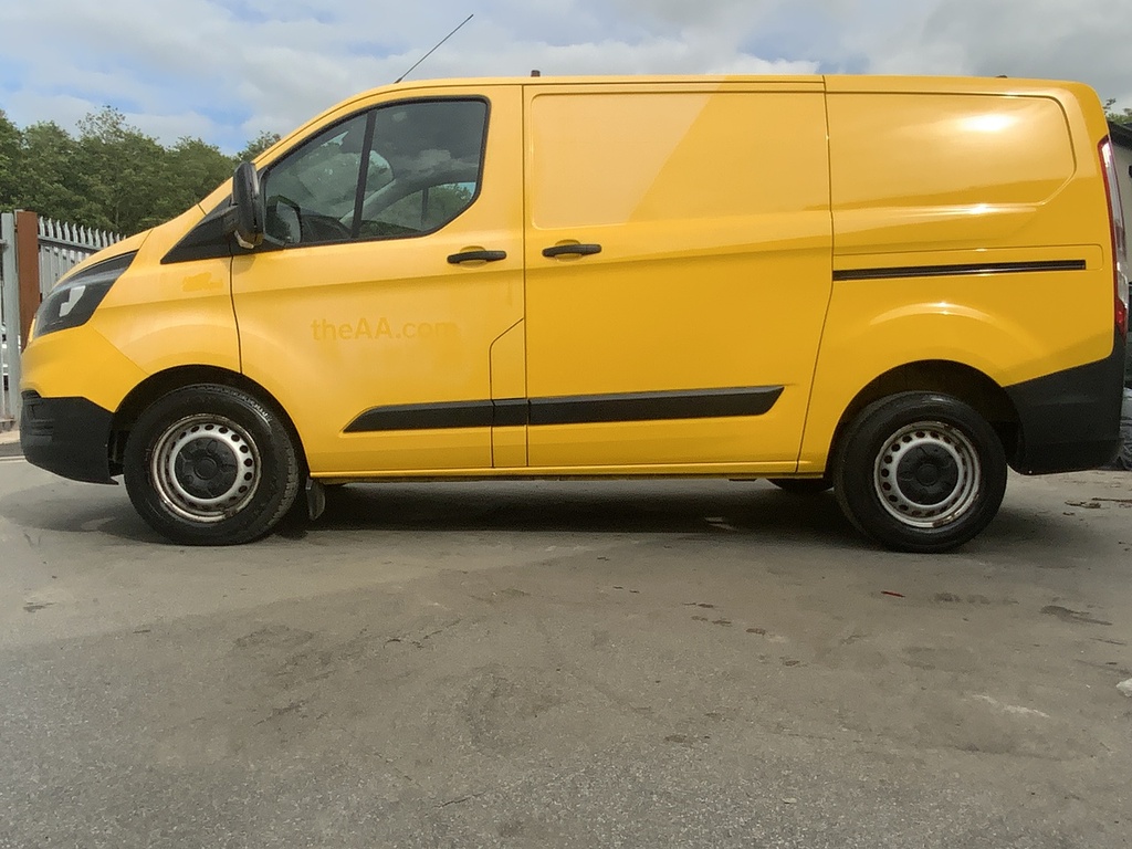Ford Transit Custom 340 Ecoblue GL18KVK Yellow #4