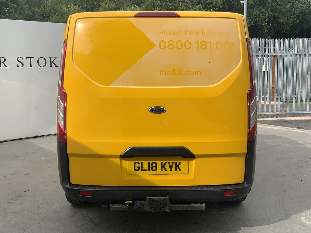 Ford Transit Custom 340 Ecoblue GL18KVK Yellow #6