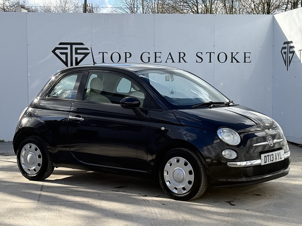 Fiat 500 Pop Black