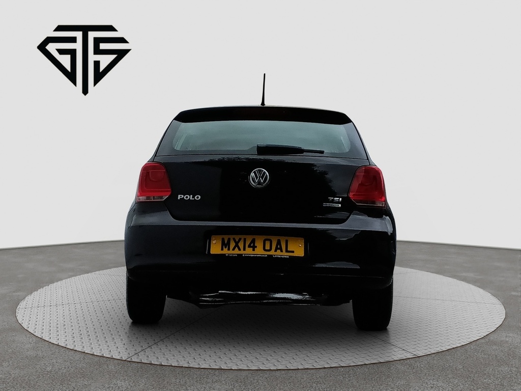 Volkswagen Polo Tsi Comfort-line MX14OAL Black #4