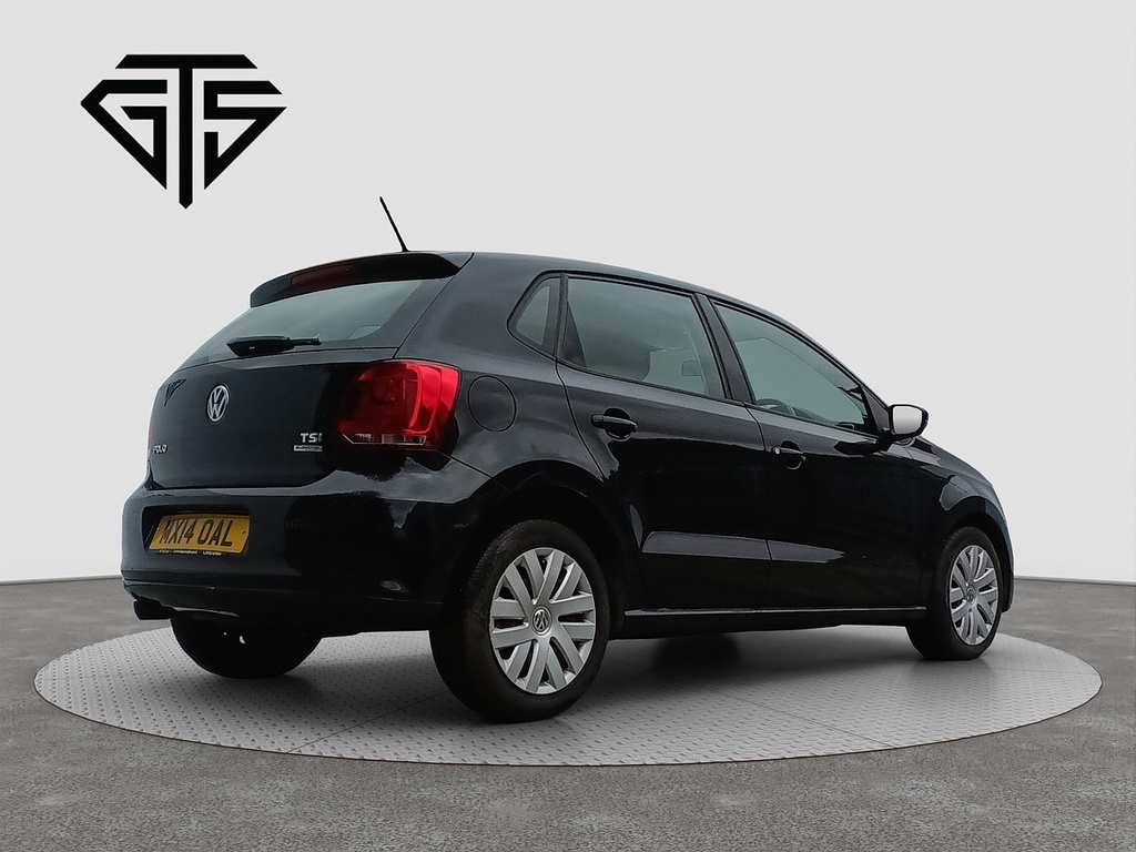 Volkswagen Polo Tsi Comfort-line MX14OAL Black #3