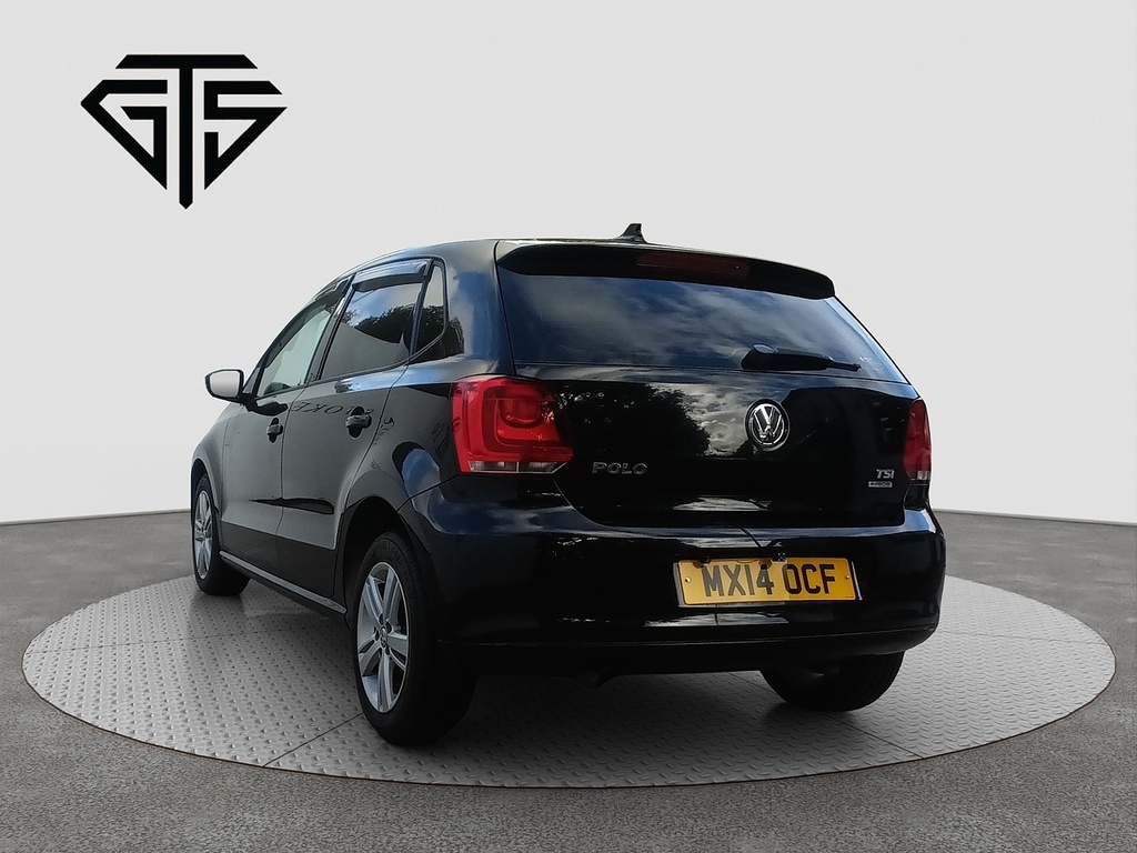 Volkswagen Polo Tsi Bmt MX14OCF Black #5