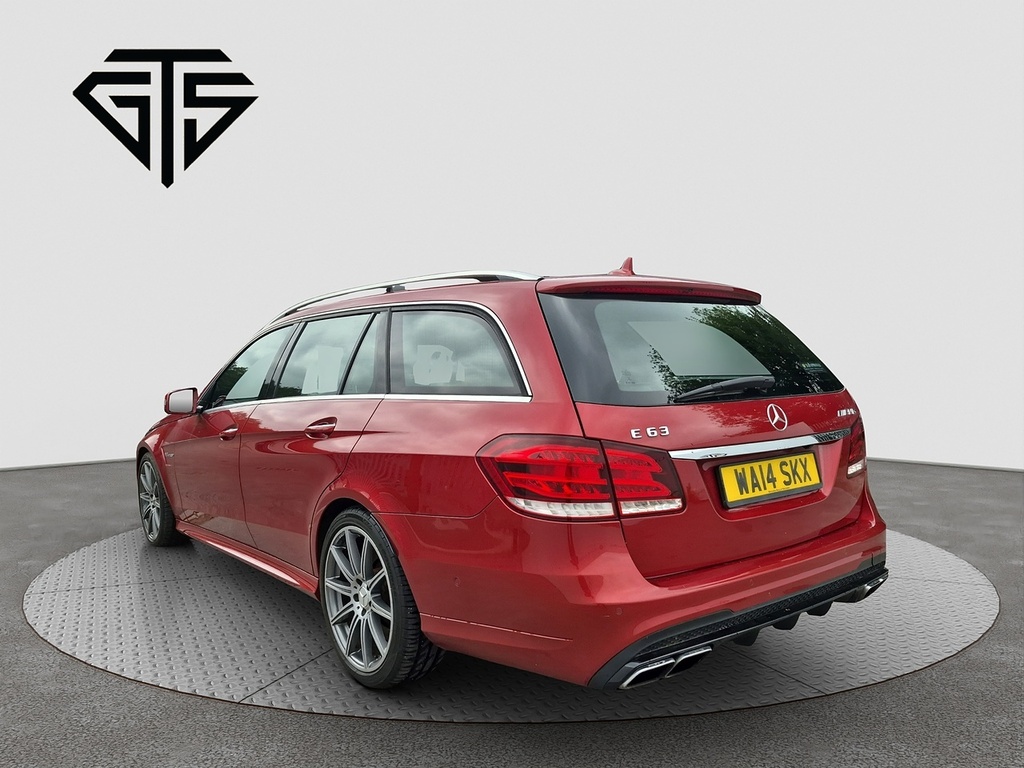 Mercedes-Benz E Class E63 V8 Amg WA14SKX Red #5