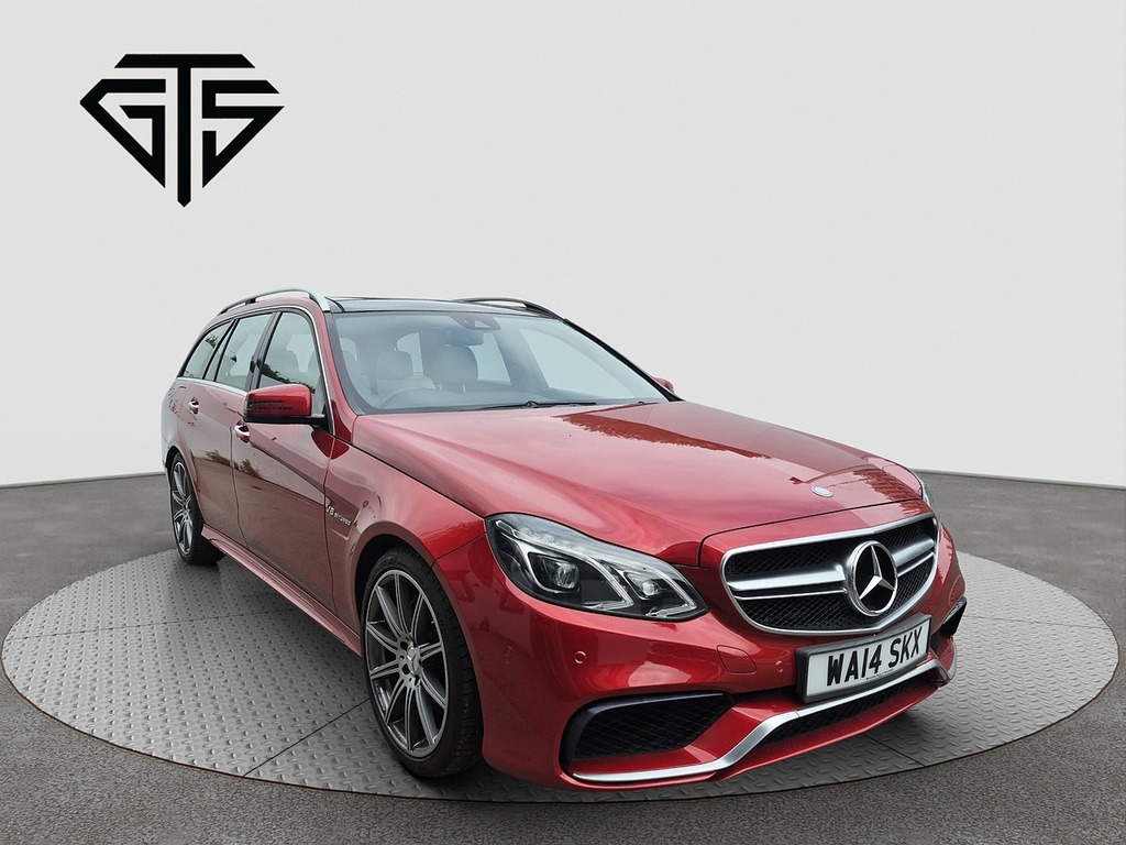 Mercedes-Benz E Class E63 V8 Amg Red