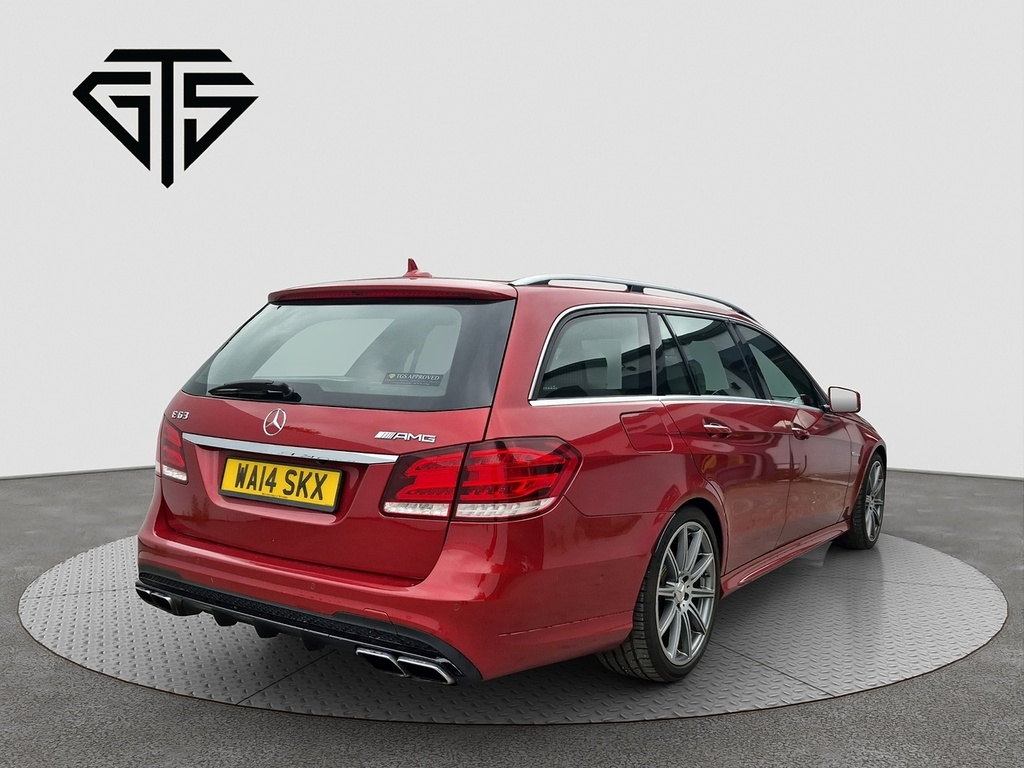 Mercedes-Benz E Class E63 V8 Amg WA14SKX Red #3