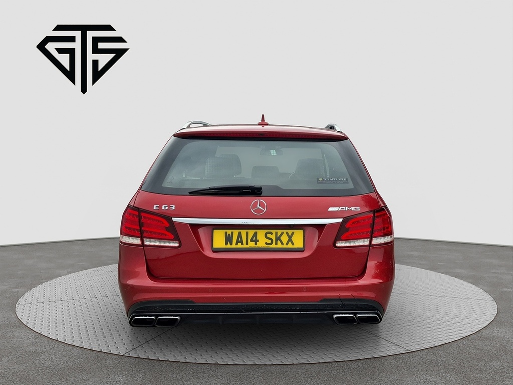 Mercedes-Benz E Class E63 V8 Amg WA14SKX Red #4