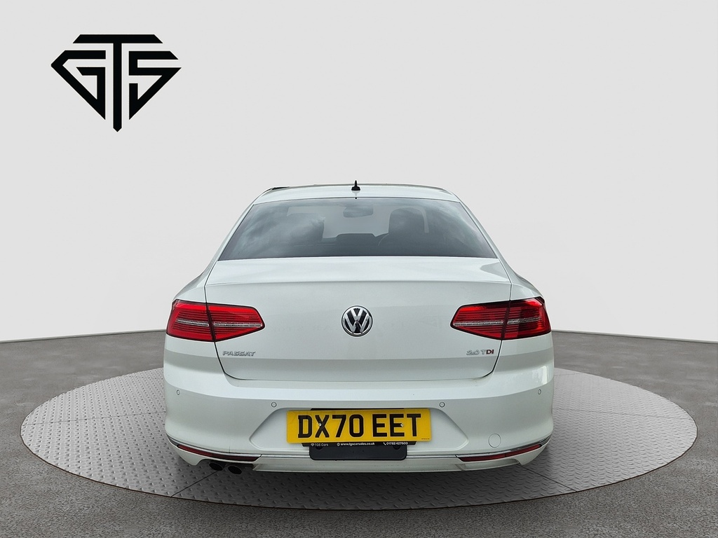 Volkswagen Passat Highline Tdi White #4