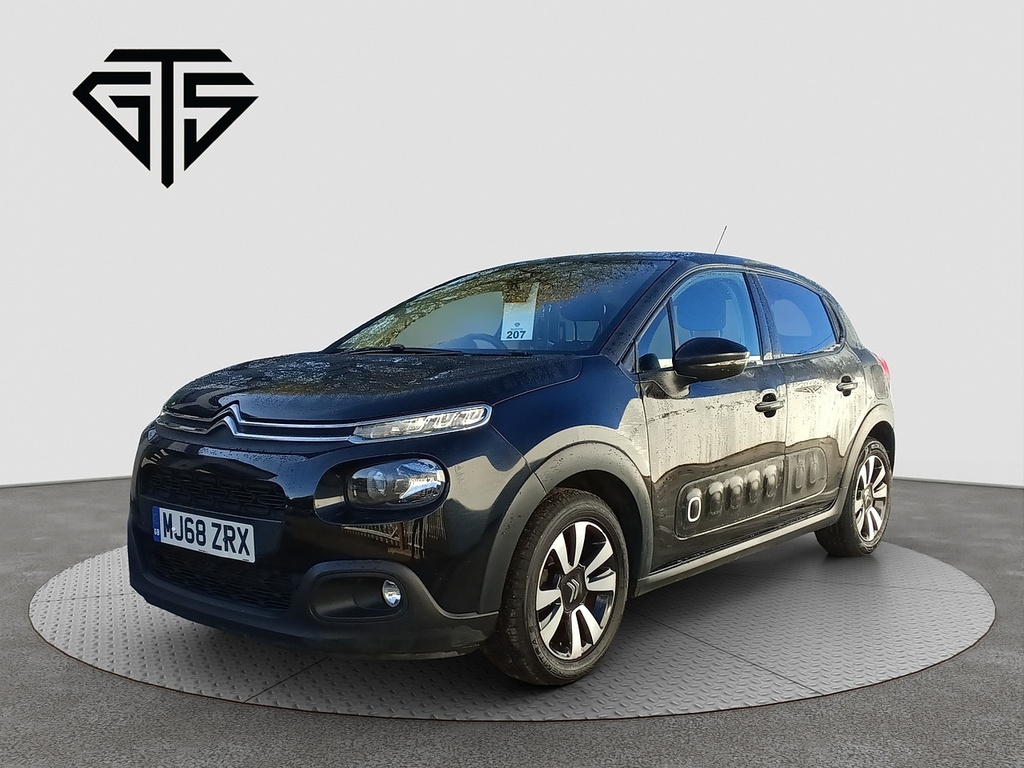 Citroen C3 Puretech Flair MJ68ZRX Black #6