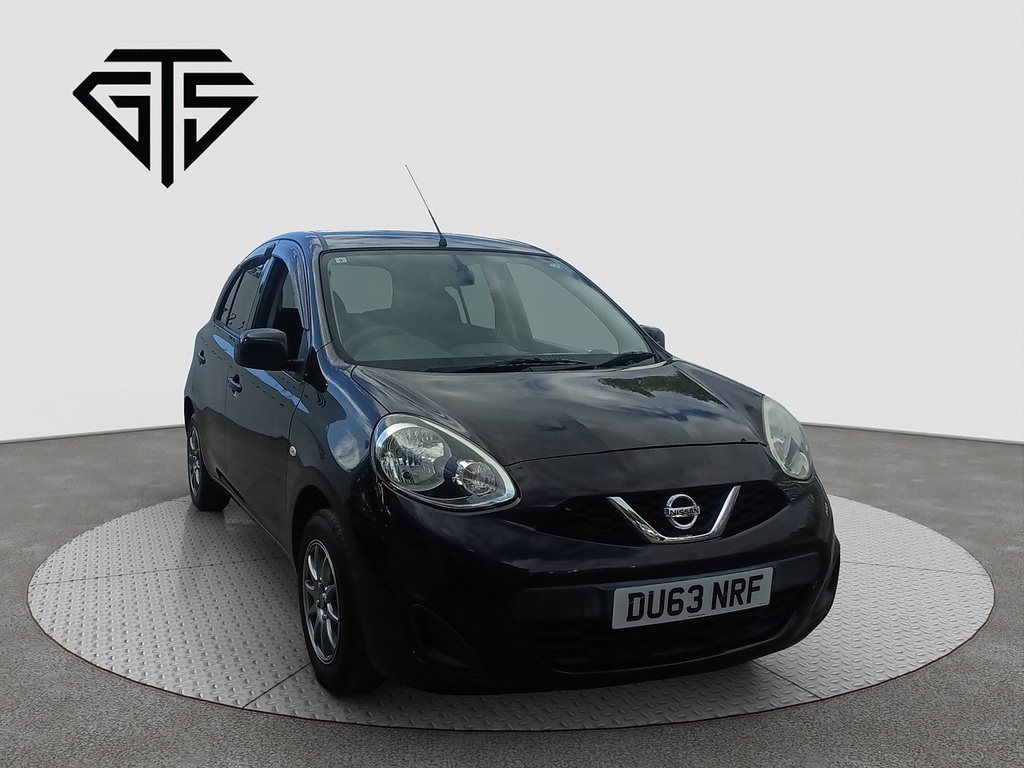 Nissan  Hatchback White #1