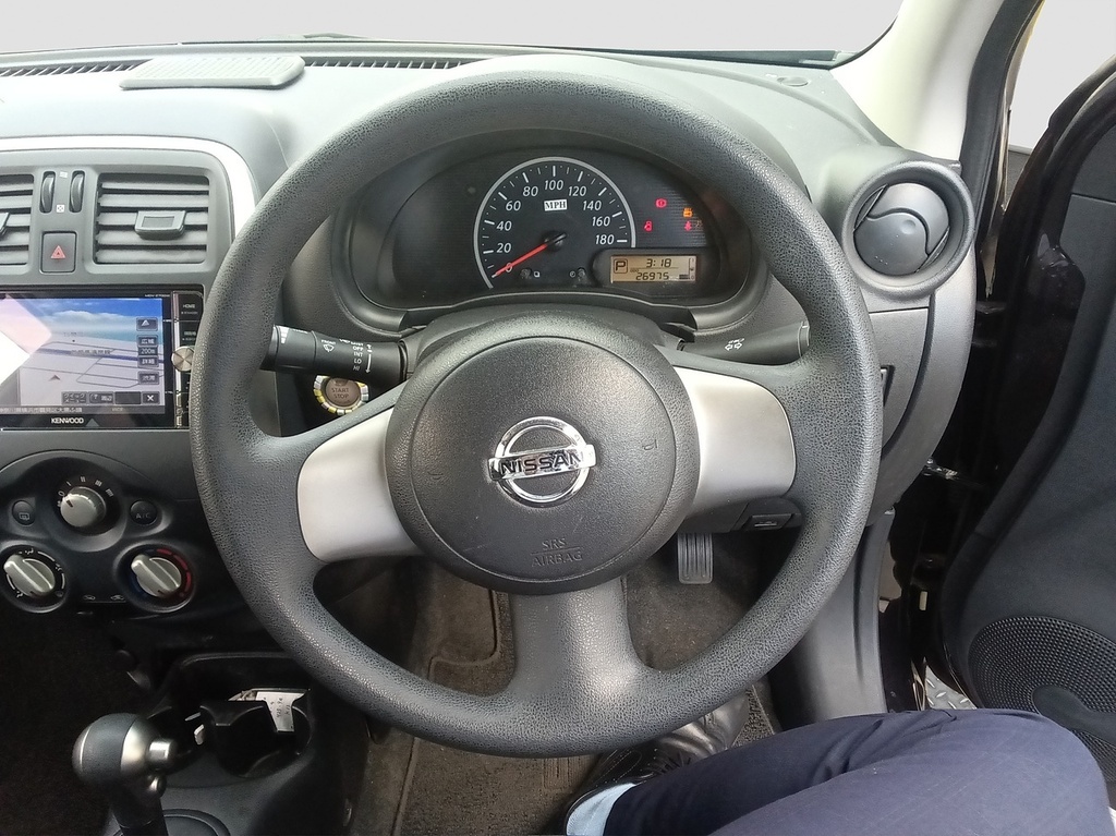 Nissan  Hatchback White #9
