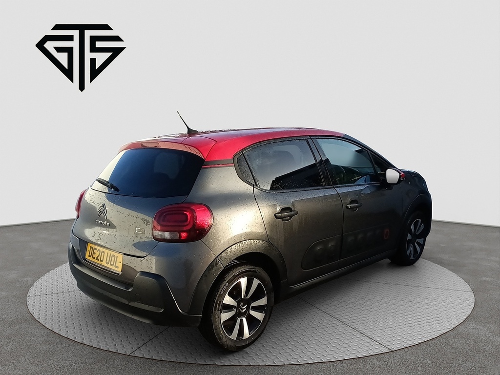 Citroen C3 Puretech Flair Plus DE20UOL Grey #3